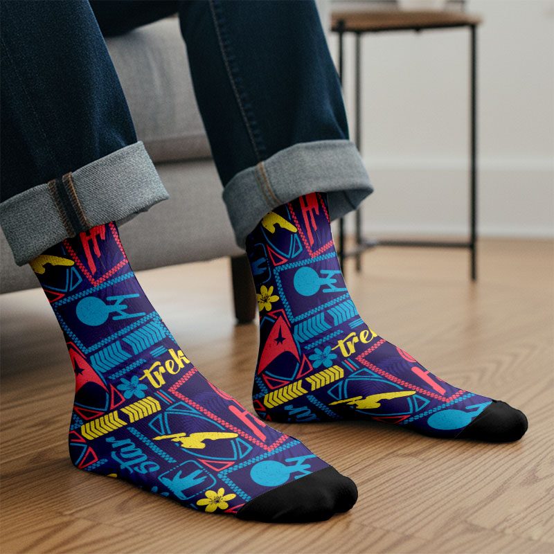 Scifi Space Cool Universe Men's Socks