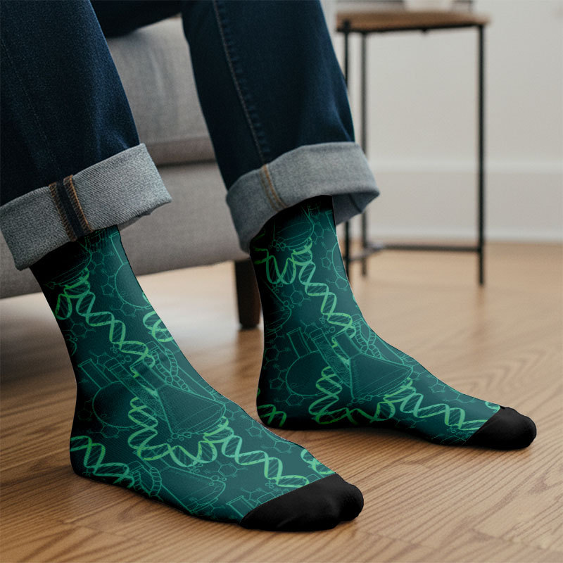 DNA Science World Men's Socks