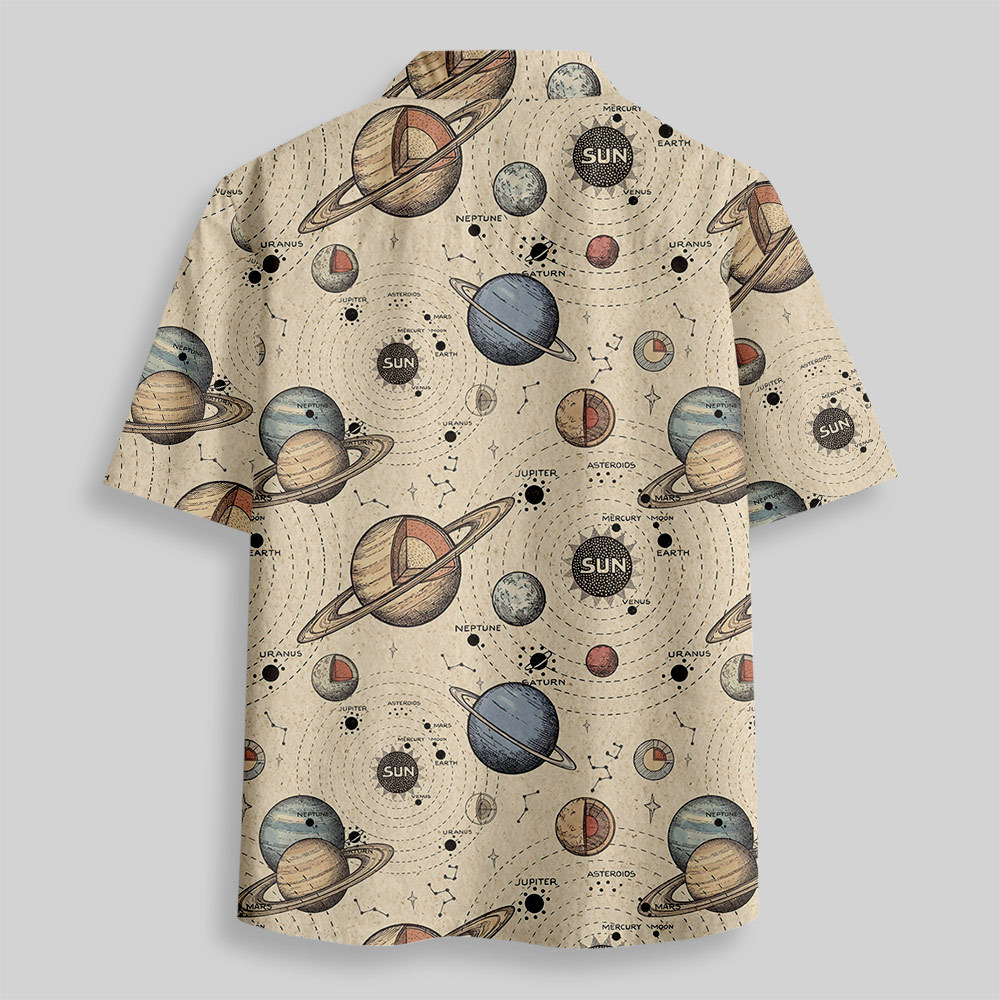 Solar Odyssey Button Up Pocket Shirt
