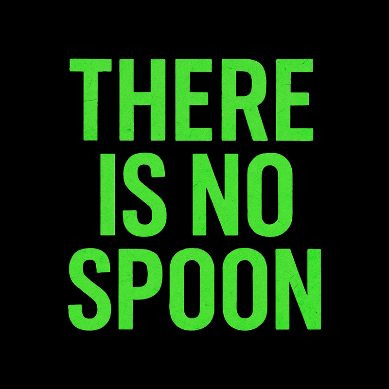 There Is No Spoon Geek T-Shirt