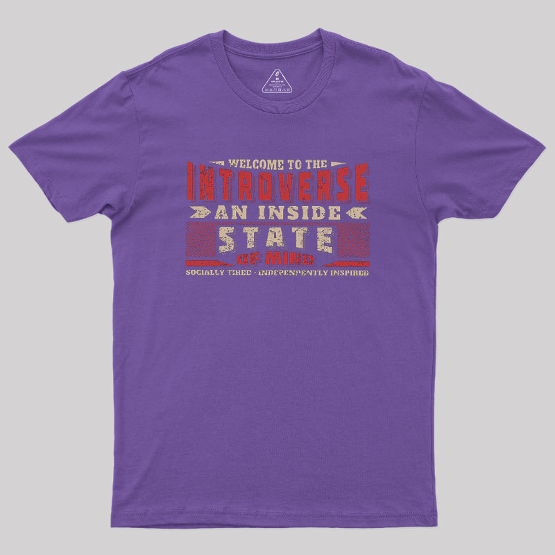 Welcome to the Introverse Geek T-Shirt