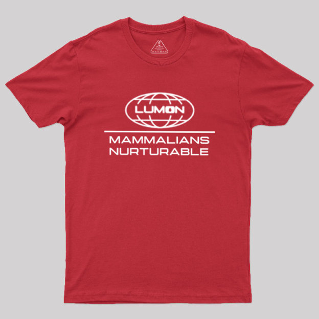 Mammalians Nurturable Geek T-Shirt
