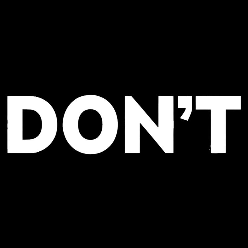 Don't Slogan Geek T-Shirt