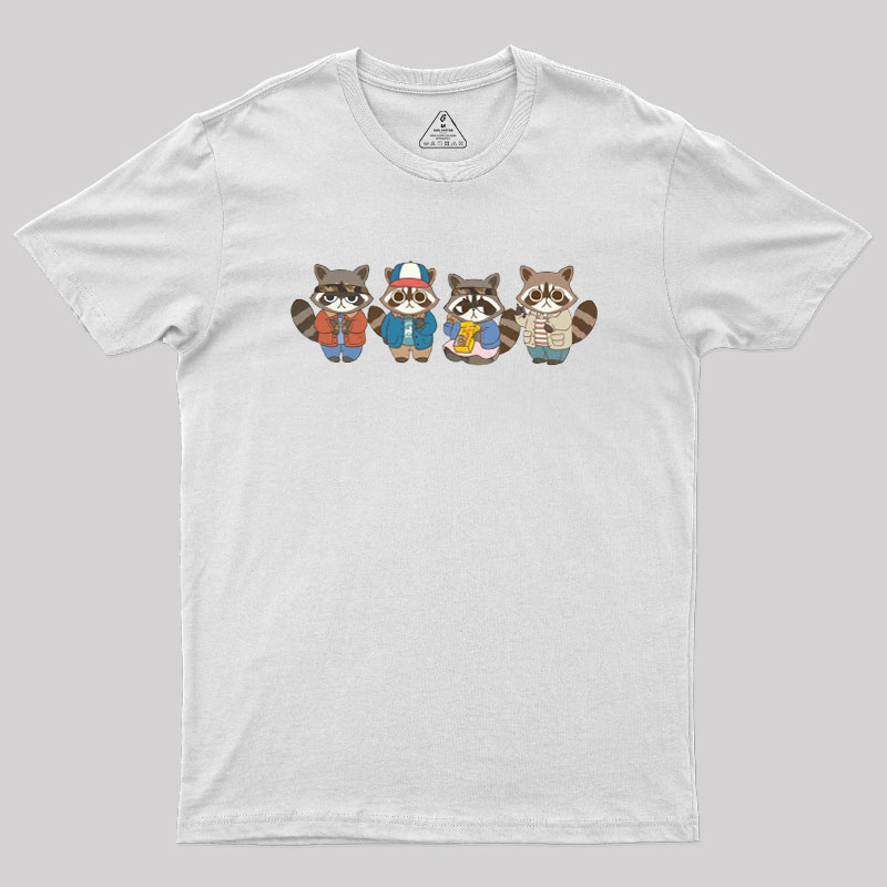 Stranger Cats Geek T-Shirt