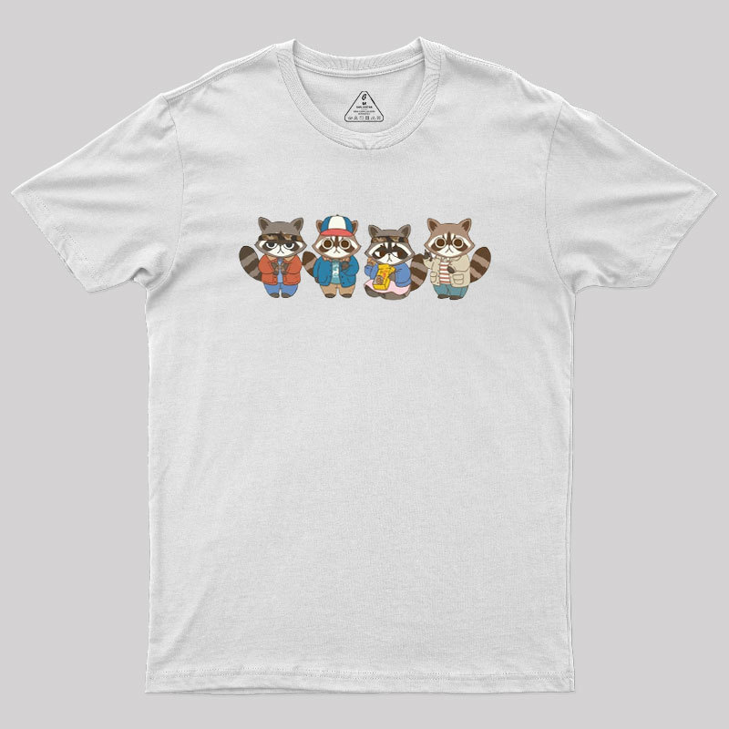 Stranger Cats Geek T-Shirt