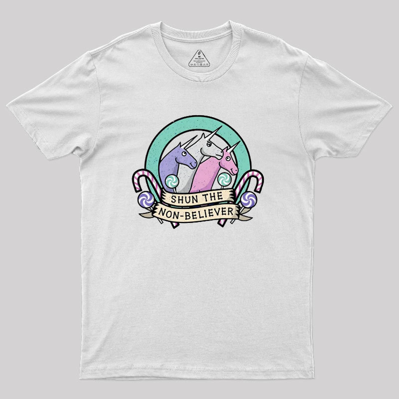 Shun the Non-Believer Geek T-Shirt