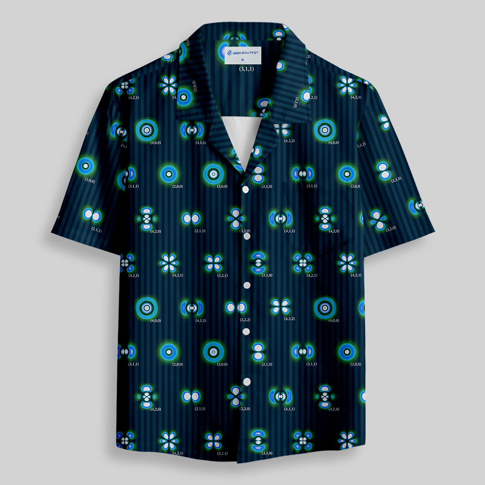 Electron Cloud Button Up Pocket Shirt