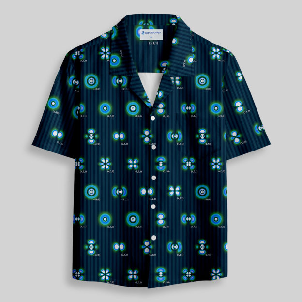 Electron Cloud Button Up Pocket Shirt