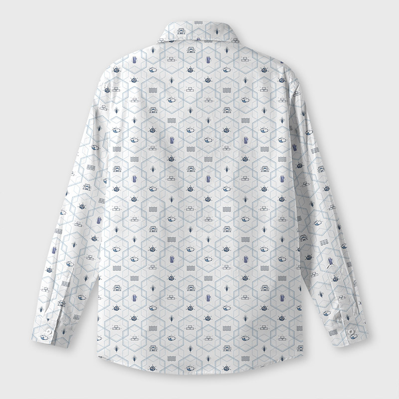 Hexa Settlers Geek Long-Sleeved Shirt