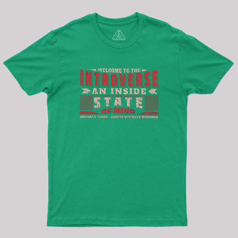 Welcome to the Introverse Geek T-Shirt