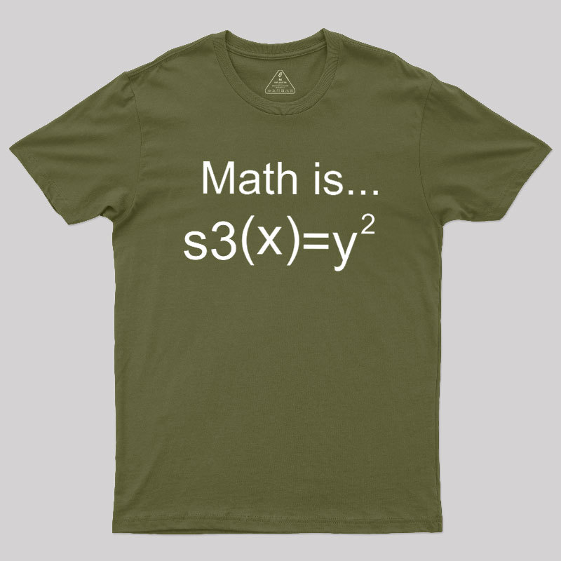 Math is Sexy Geek T-Shirt
