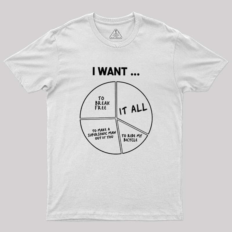 I Want To Geek T-Shirt