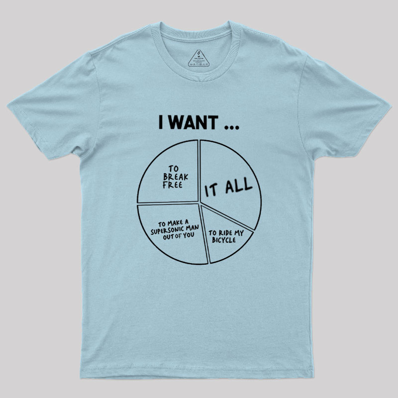 I Want To Geek T-Shirt