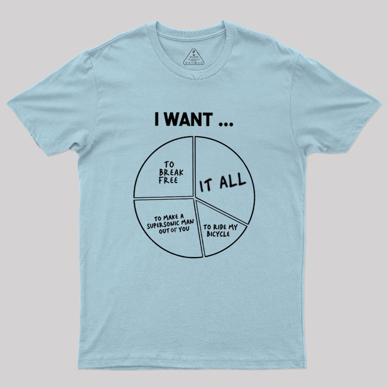 I Want To Geek T-Shirt