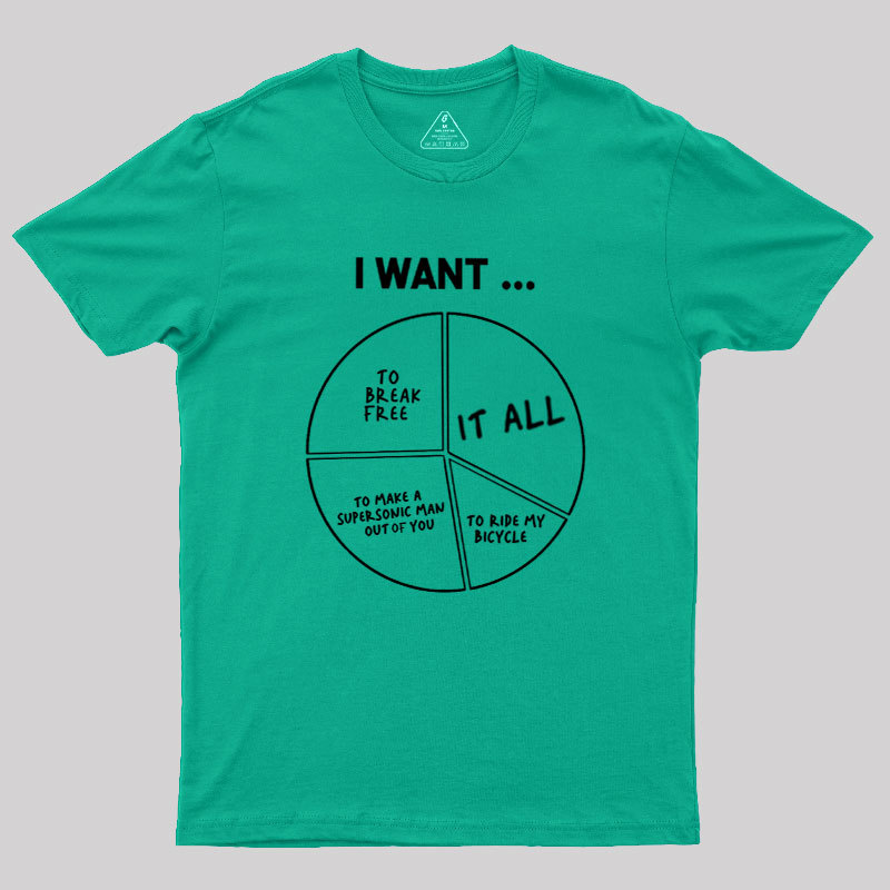 I Want To Geek T-Shirt