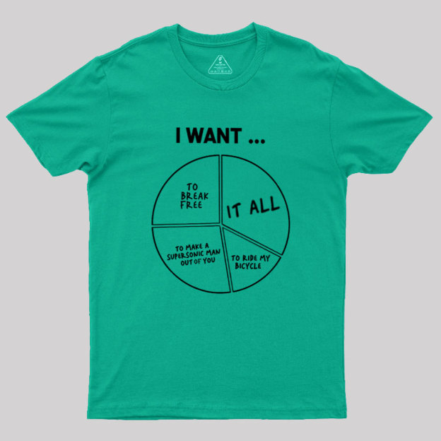 I Want To Geek T-Shirt