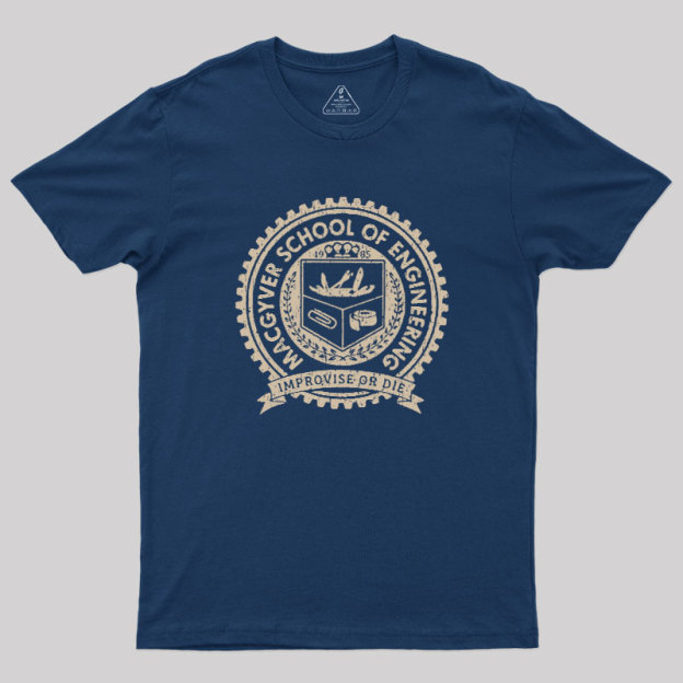 School Of Engineering Vintage Geek T-Shirt