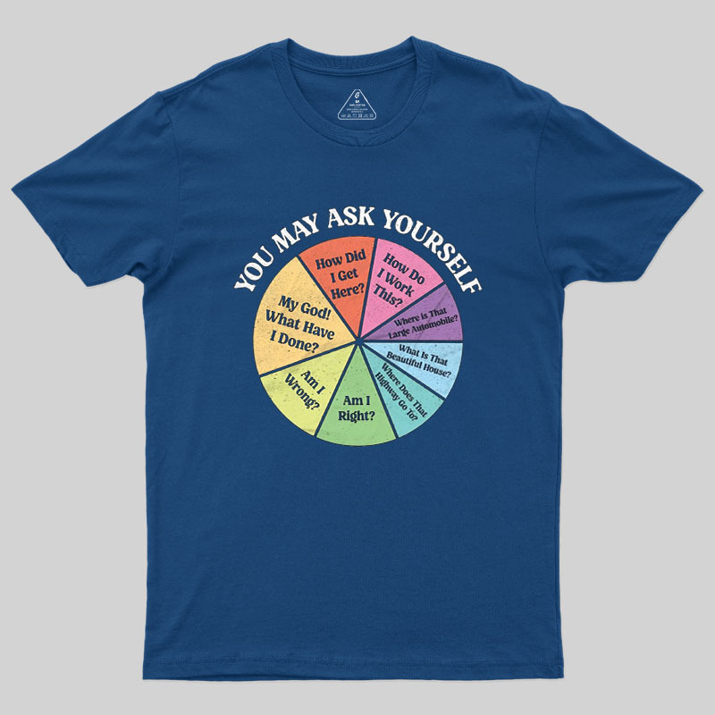 You May Ask Yourself Geek T-Shirt