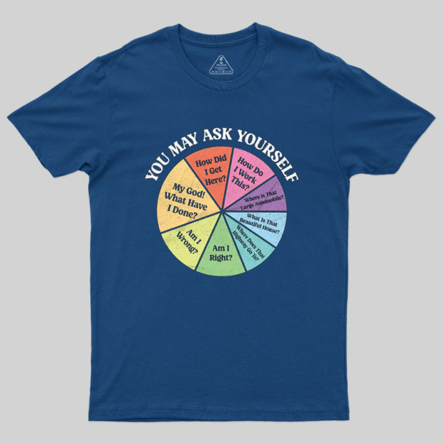 You May Ask Yourself Geek T-Shirt