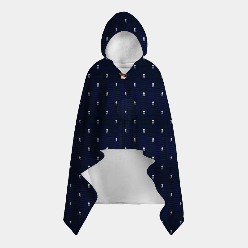 USS Enterpris Icon Flannel Cloak