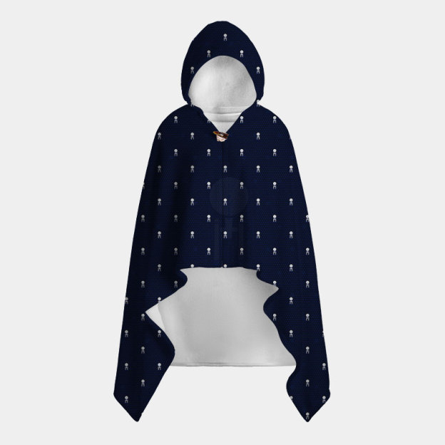 USS Enterpris Icon Flannel Cloak