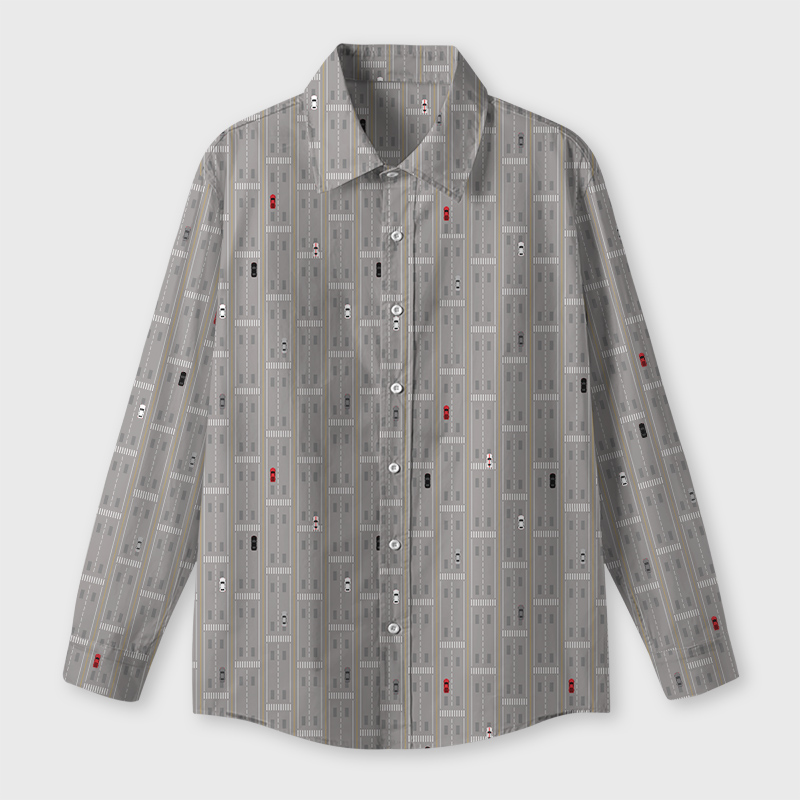 Urban Traffic Geek Long-Sleeved Shirt