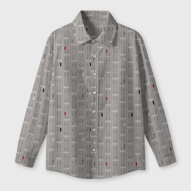 Urban Traffic Geek Long-Sleeved Shirt