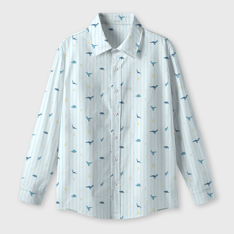 Origami Dinosaurs Geek Long-Sleeved Shirt