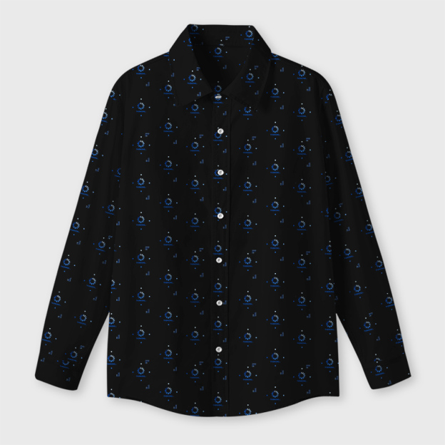 I‘m Thinking Black Geek Long-Sleeved Shirt