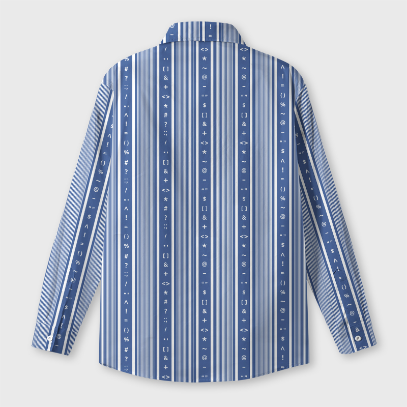 Geometric Rhythm Geek Long-Sleeved Shirt