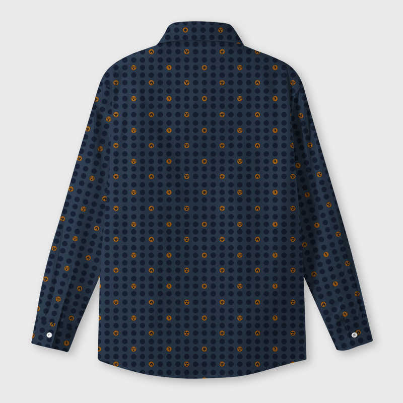 Alert Grid Geek Long-Sleeved Shirt