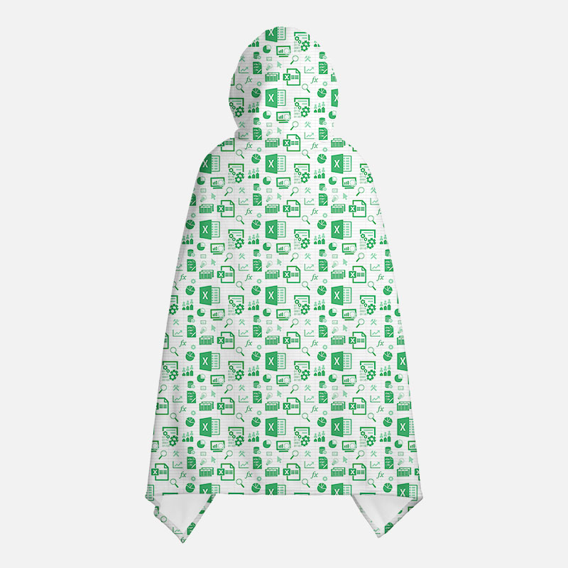Spreadsheet Chic ]Flannel Cloak
