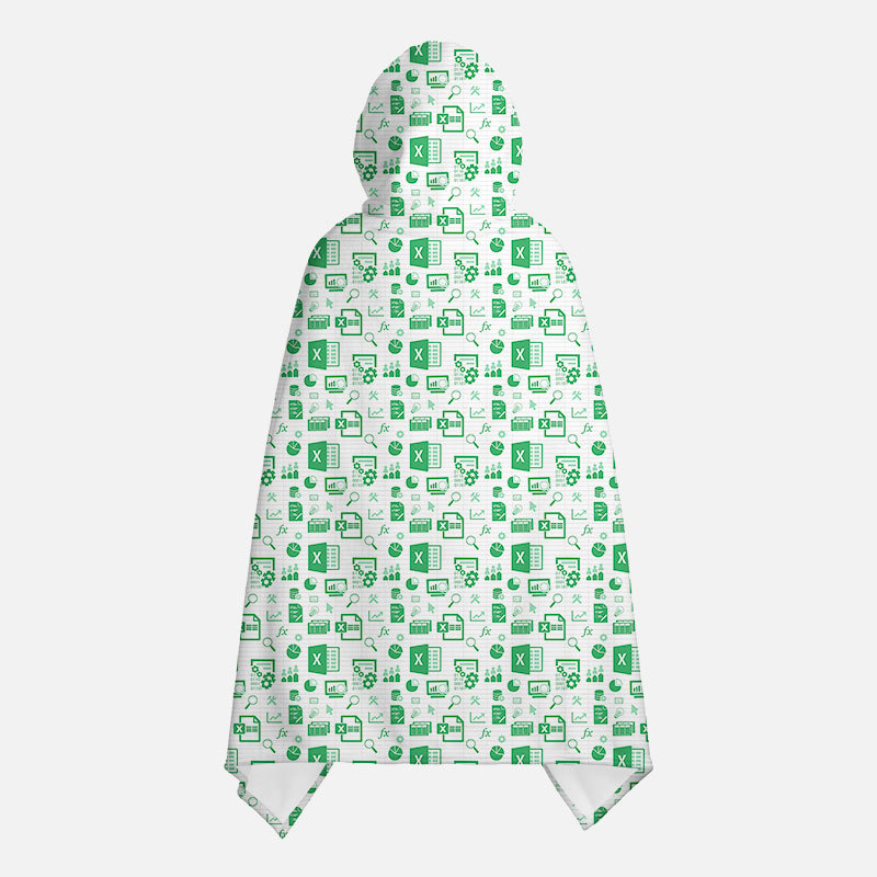 Spreadsheet Chic ]Flannel Cloak