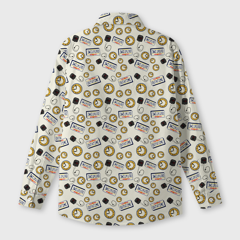 Time Traveler's Memo Geek Long-Sleeved Shirt