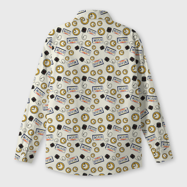 Time Traveler's Memo Geek Long-Sleeved Shirt