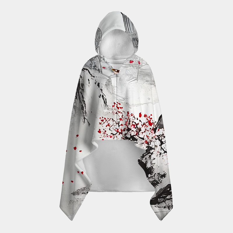 Ink Walker Flannel Cloak