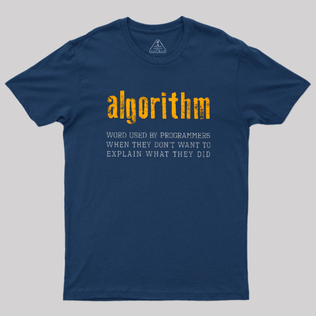 Algorithm Geek T-Shirt