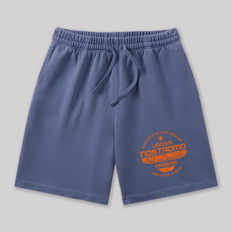 USCSS Nostromo Geeky Washed Shorts