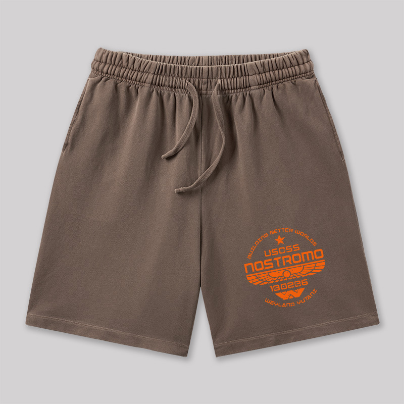 USCSS Nostromo Geeky Washed Shorts
