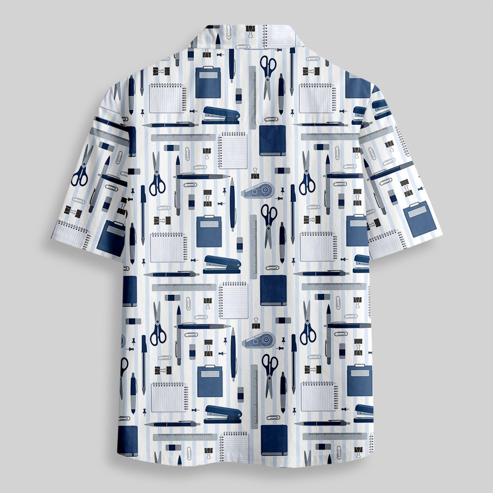 Work Mode Button Up Pocket Shirt