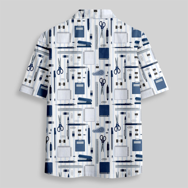 Work Mode Button Up Pocket Shirt