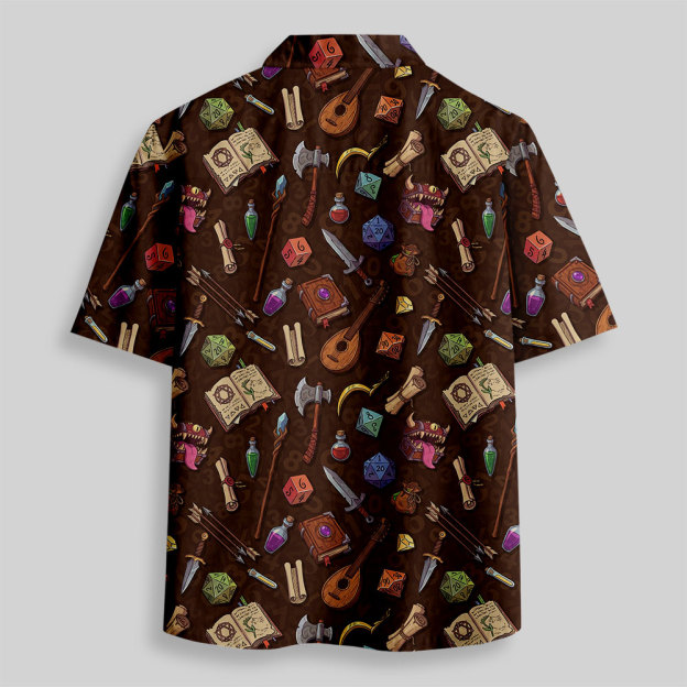 Weapon Chest Button Up Pocket Shirt