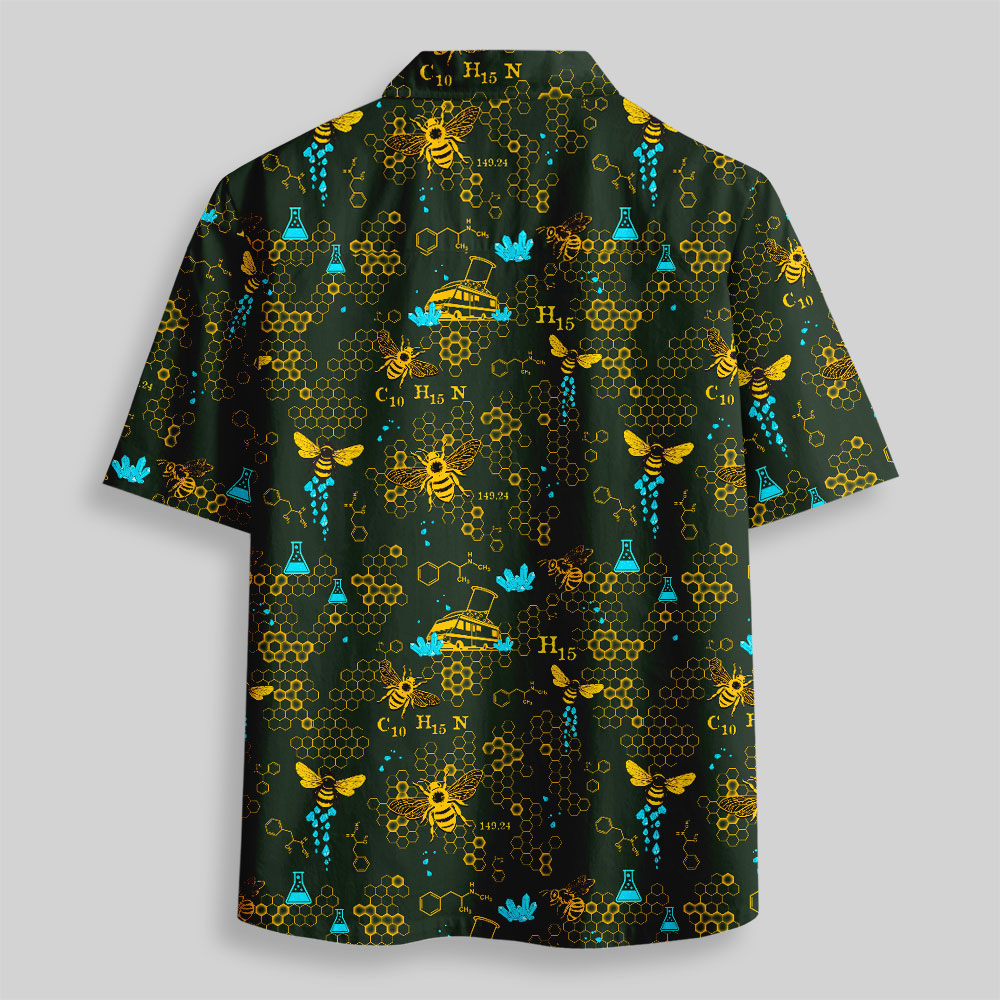 BioAlchemy Green Button Up Pocket Shirt