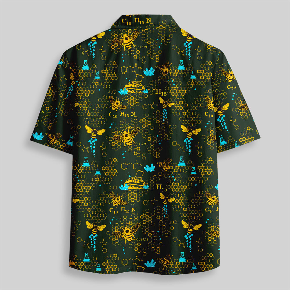BioAlchemy Green Button Up Pocket Shirt