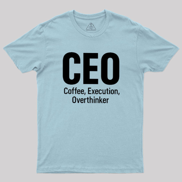 Alternative CEO Geek T-Shirt