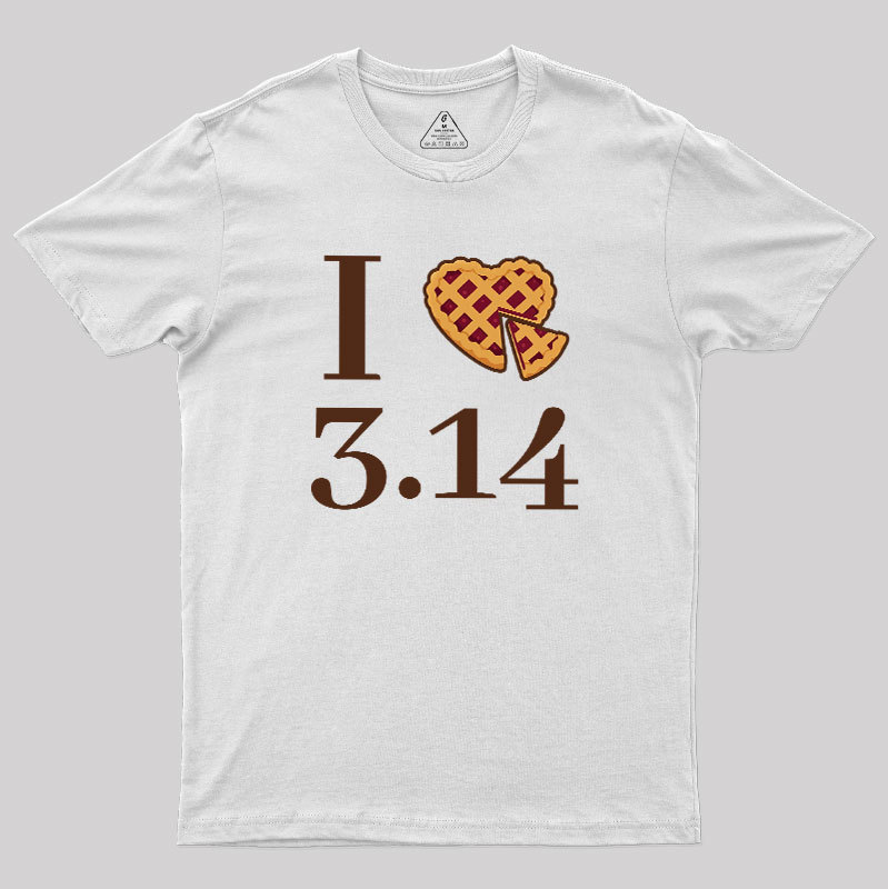 I Love Pi Geek T-Shirt