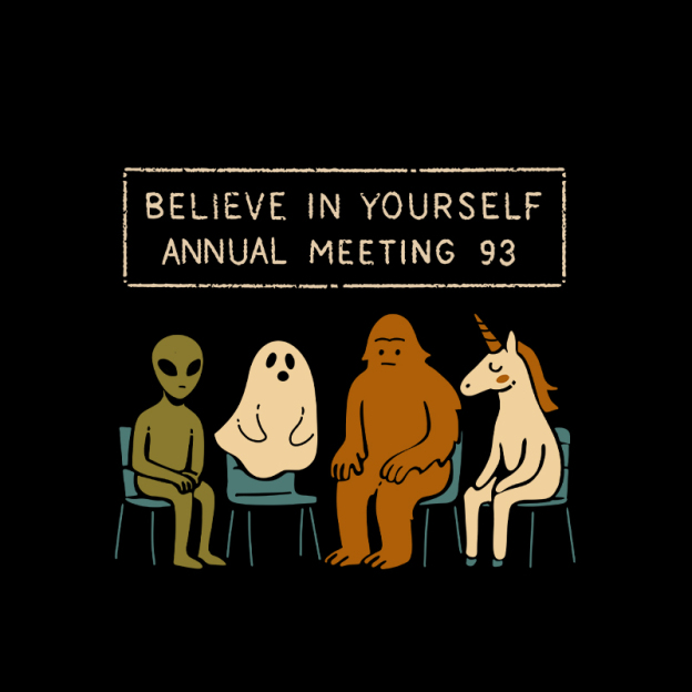 Believe In Yourself Meeting Geek T-Shirt
