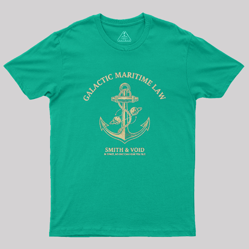 Galactic Maritime Law Geek T-Shirt