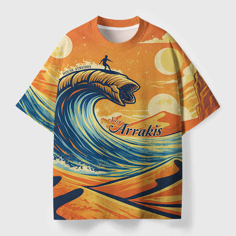 Surf Arrakis Geek All-Over Print T-Shirt