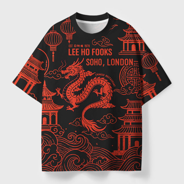 Lee Ho Fooks Geek All-Over Print T-Shirt
